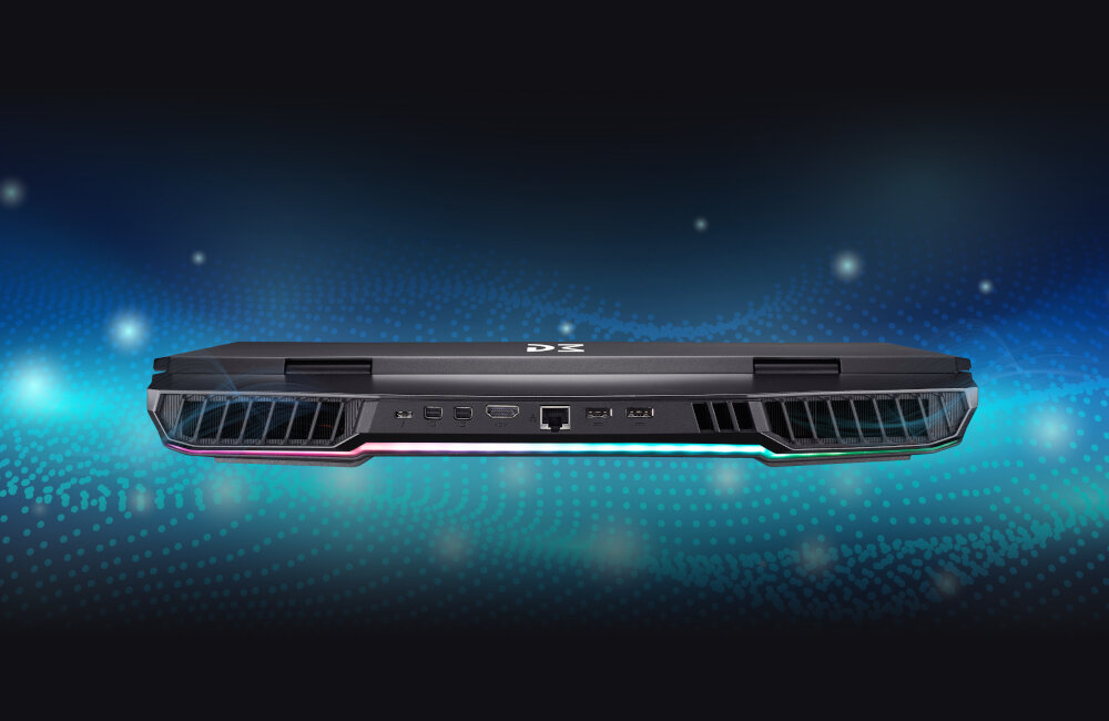 Laptop DREAMMACHINES G1650-14PL30 chlodzenie systemu obciazenie nie przegrzewa sie