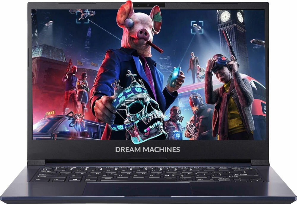 Laptop DREAMMACHINES G1650Ti  - Idealny dla graczy