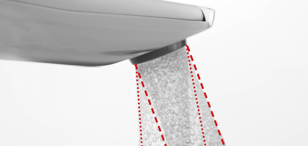 Bateria wannowa natynkowa DEANTE Temisto BQT014D Chrom ruchomy aerator kierowanie strumieniem kąt dostosowanie
