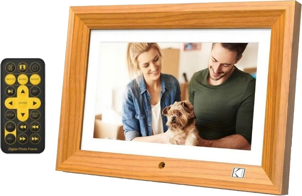 Ramka cyfrowa KODAK RDPF1020WBW Brązowy pilot zasięg funkcje