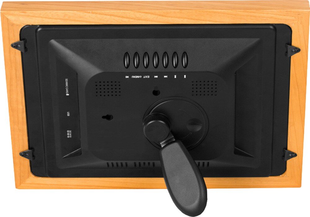 Ramka cyfrowa KODAK RDPF1020WBW Brązowy podstawka ustawienie zawieszenie zasilanie