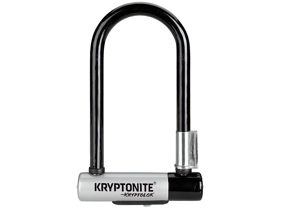 Zapięcie rowerowe KRYPTONITE Kryptolok Mini-7 U-lock Czarny - duza ilosc miejsca