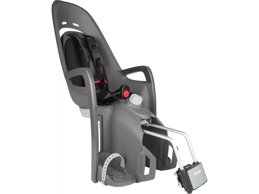 Fotelik rowerowy HAMAX Zenith Relax Adapter Czarno-szary udźwig
