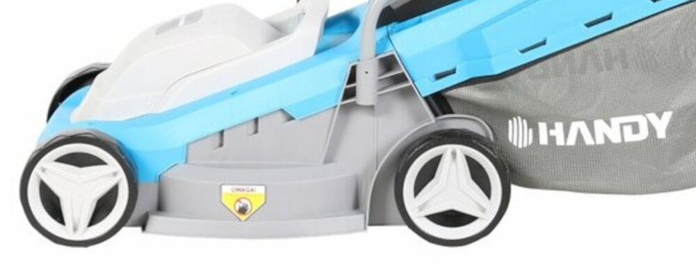 Kosiarka elektryczna HANDY YK1233 1200W koła solidne średnica 14 cm