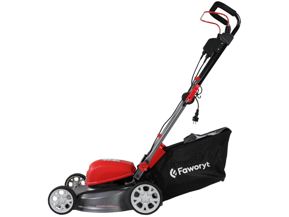 Kosiarka elektryczna FAWORYT XK 1600A 1600W efektywne działanie intuicyjna obsługa napęd długa żywotność