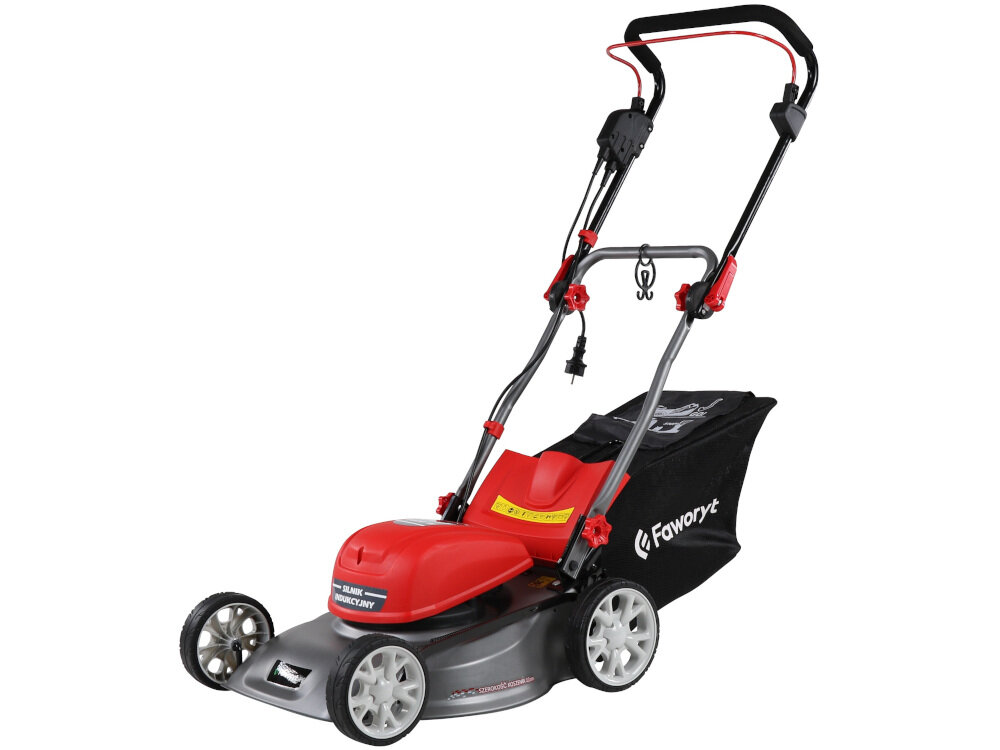 Kosiarka elektryczna FAWORYT XK 1600A 1600W wyrzut trawy tylny tylny do kosza