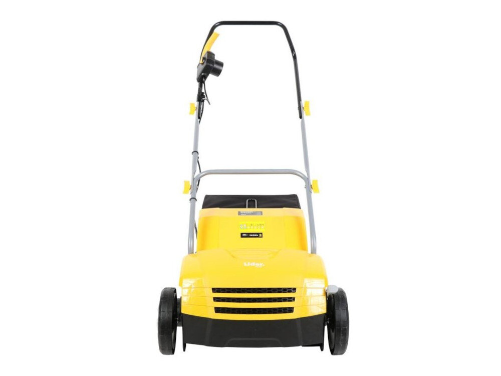 Wertykulator elektryczny LIDER Plus KCW1400 poprawa gospodarki wodno-powietrznej pobudzi trawnik do rozkwitu wysokiej jakości silnik elektryczny moc 1400 W