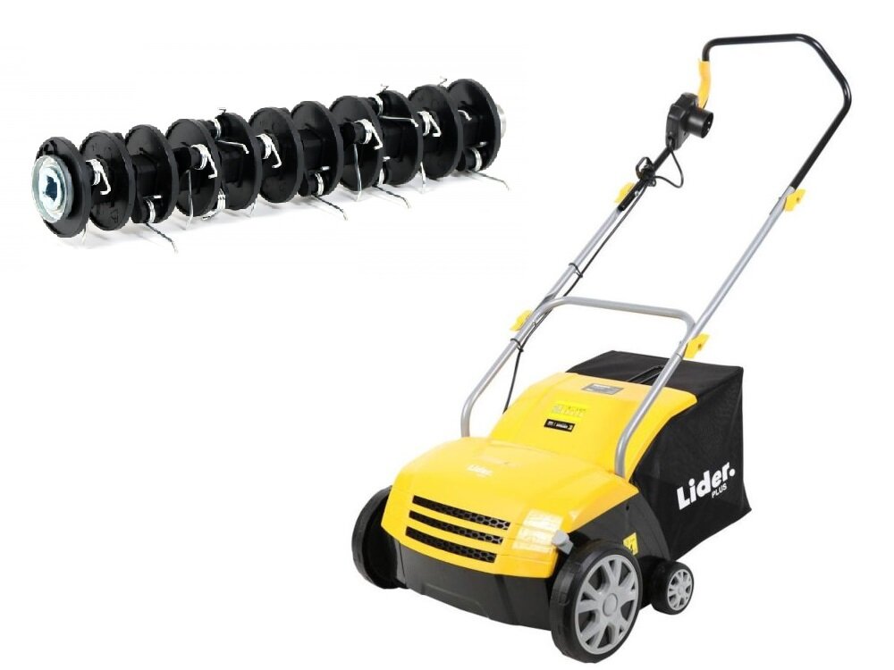 Wertykulator elektryczny LIDER Plus KCW1400 produkt dwufunkcyjny aerator wertykulator