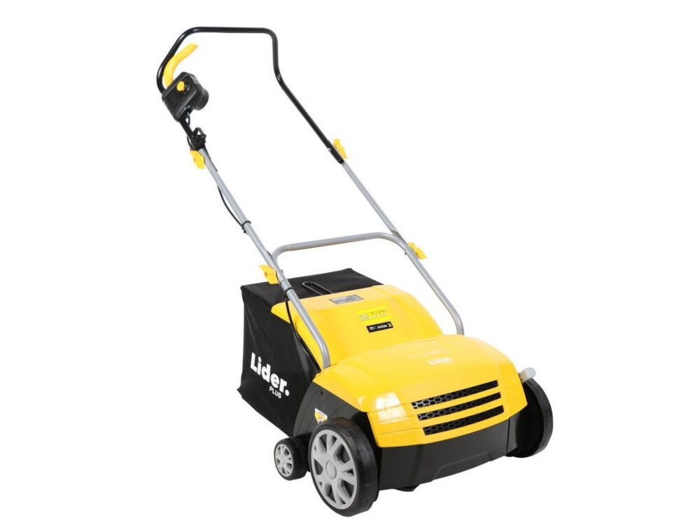 Wertykulator elektryczny LIDER Plus KCW1400 płynna regulacja głębokości pracy w zakresie od -0,9 do +0,2 cm