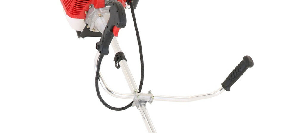 Kosa spalinowa FAWORYT TMK 52 antywibracyjny uchwyt ergonomiczny kształt manetki poziom hałasu 114 dB