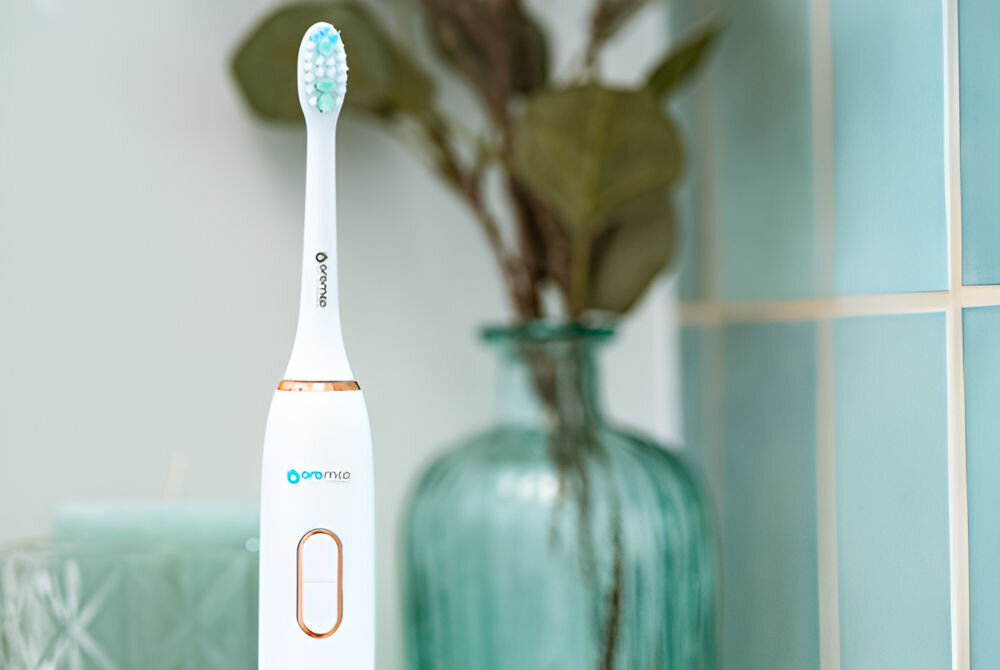 Szczoteczka soniczna OROMED ORO-BRUSH Biały timer przypomnienie