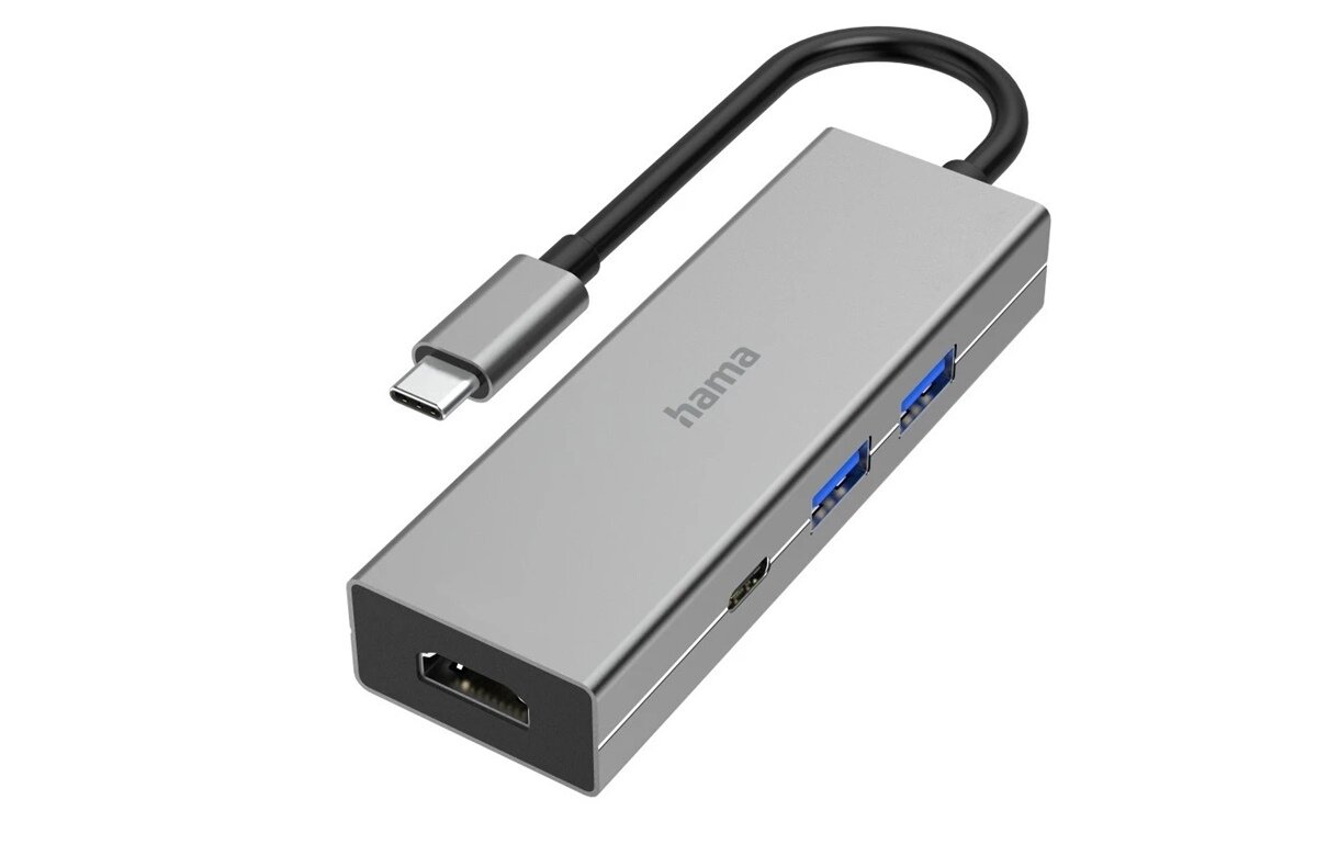 zdjęcie huba USB-C z 4 gniazdami