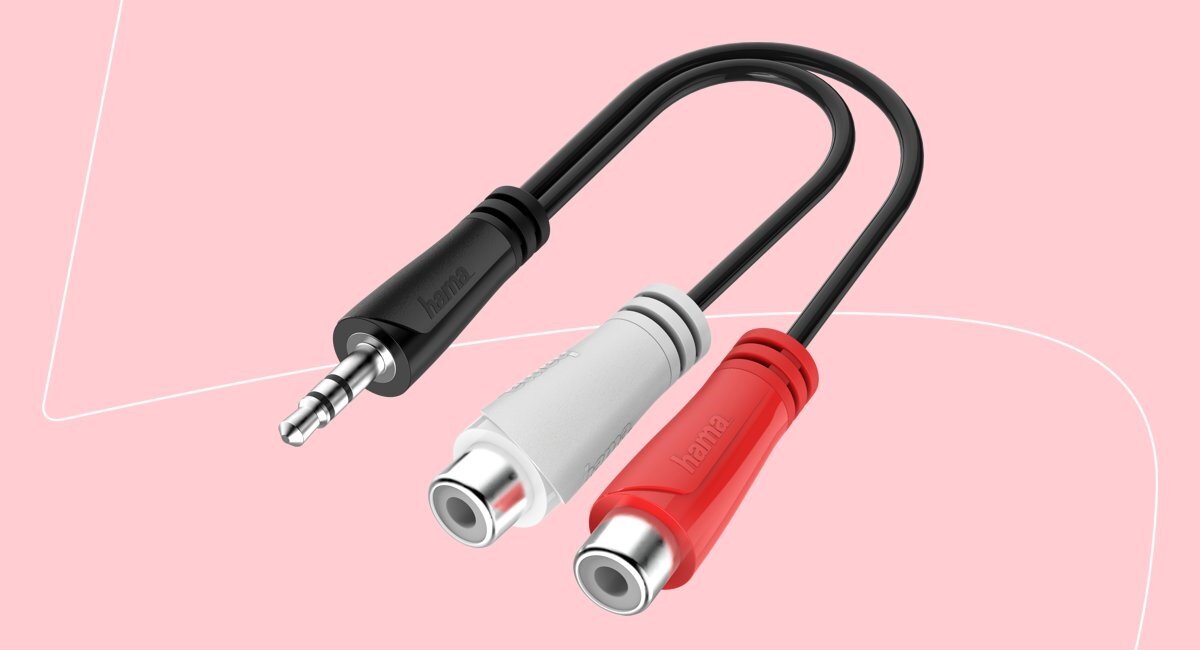 Perfekcyjna jakość dźwięku adapter Jack Hama