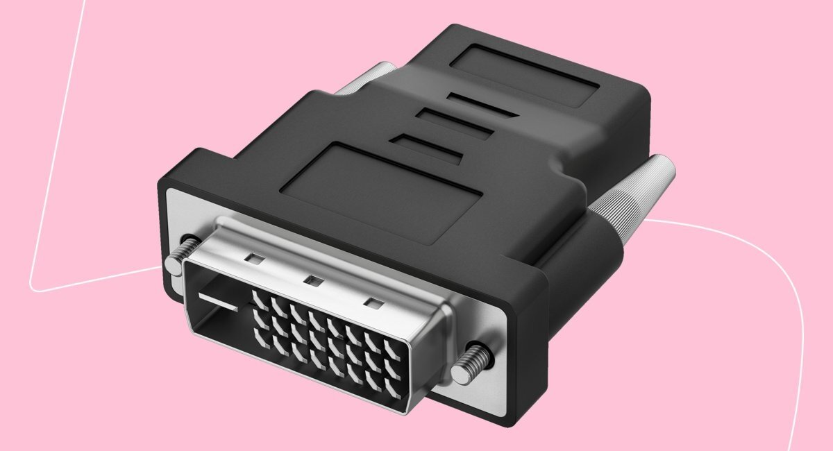 Kinowa jakość obrazu adapter wideo Hama
