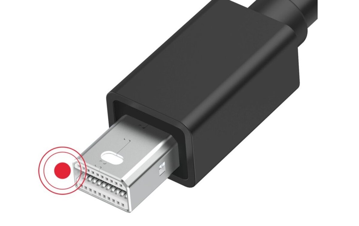 zdjęcie adaptera displayport a hdmi
