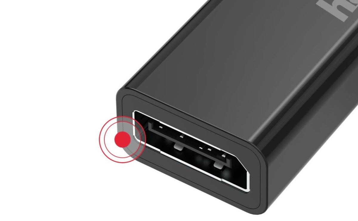 zdjęcie adaptera premium mini displayport a displayport