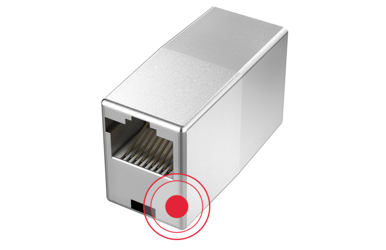 Niezawodne połączenie Adapter sieciowy Hama RJ-45 - RJ-45