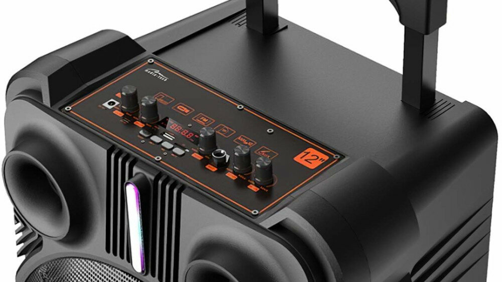 Power audio MEDIA-TECH Boombox Trolley BT MT3169 - łączność