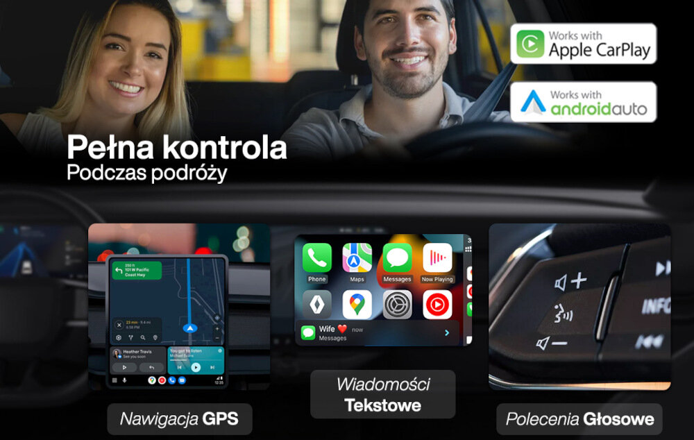 Radio samochodowe VORDON VW-910S - carplay