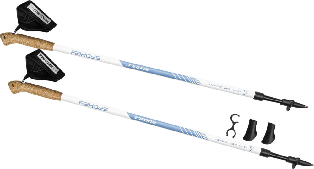 Kijki do nordic walking SPOKEY (105 - 135 cm) Rubble elementy zestaw