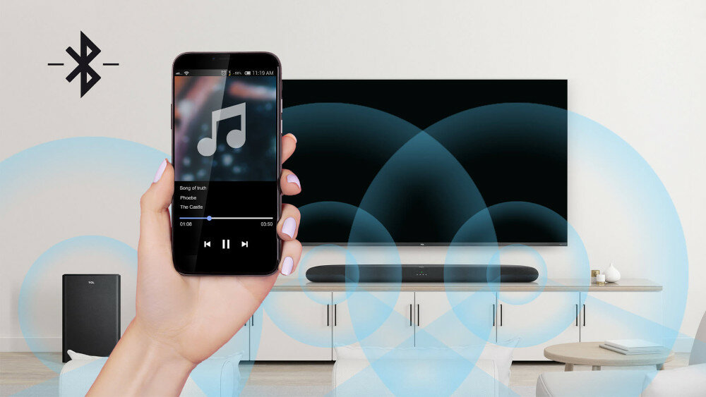 Soundbar TCL TS6110 - bluetooth