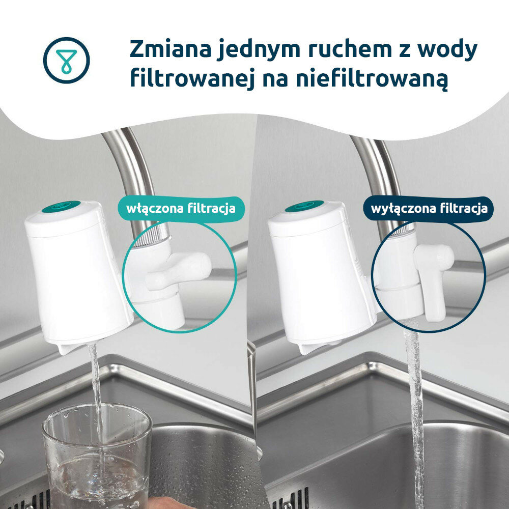 Filtr TAPP 2 Click filtr rączka zmienia strumień wody