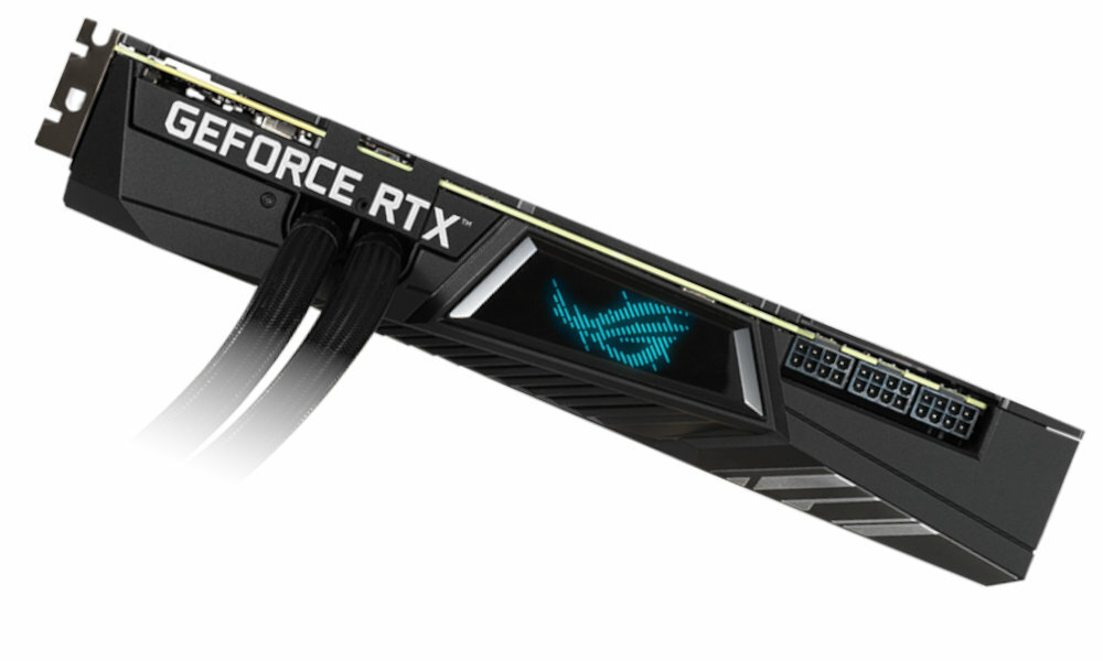 ASUS ROG Strix LC Radeon RX 6800XT 16GB bok