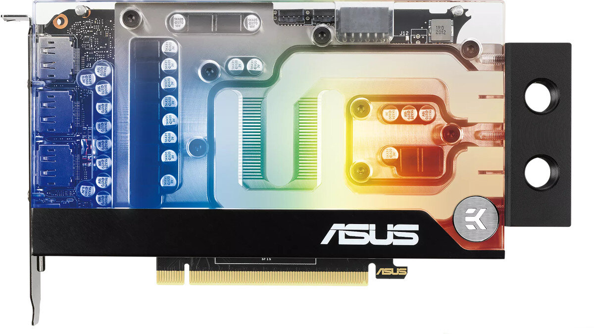 Karta graficzna ASUS EKWB GeForce RTX 3070 8GB wysoka jakosc grafiki