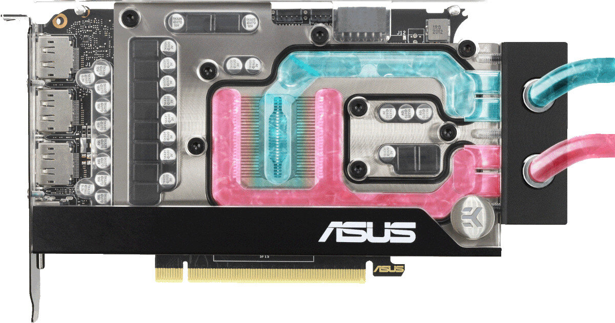 Karta graficzna ASUS EKWB GeForce RTX 3070 8GB chlodzenie wodne diy