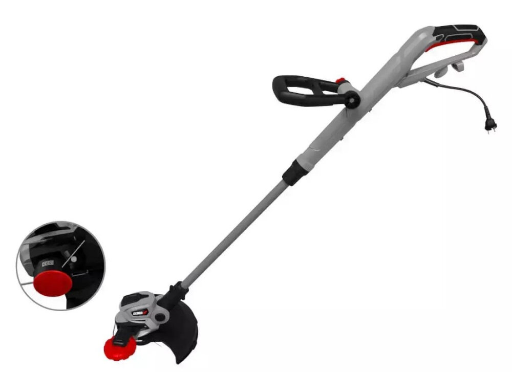 Podkaszarka elektryczna DEDRA DED8695 zaawansowane technologie solidna konstrukcja bardzo wydajna lekka waga 2,7 kg