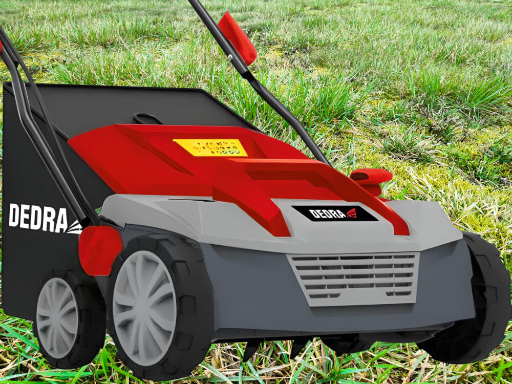 Wertykulator DEDRA DED8706 kola silnik elektryczny głębokość robocza szerokosć