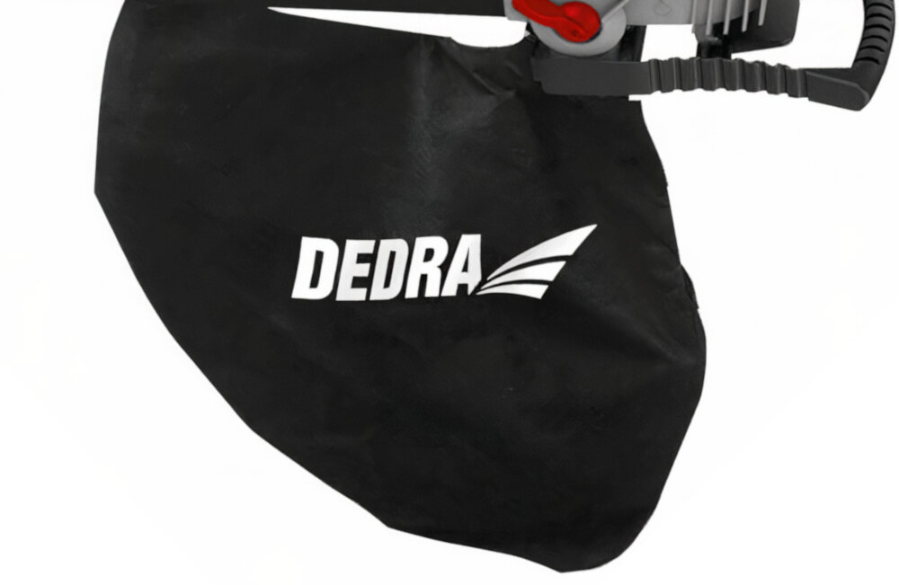 Odkurzacz do liści DEDRA DED8689 worek na liście pojemny tekstylny wytrzymały pojemność 45 litrów zamek błyskawiczny