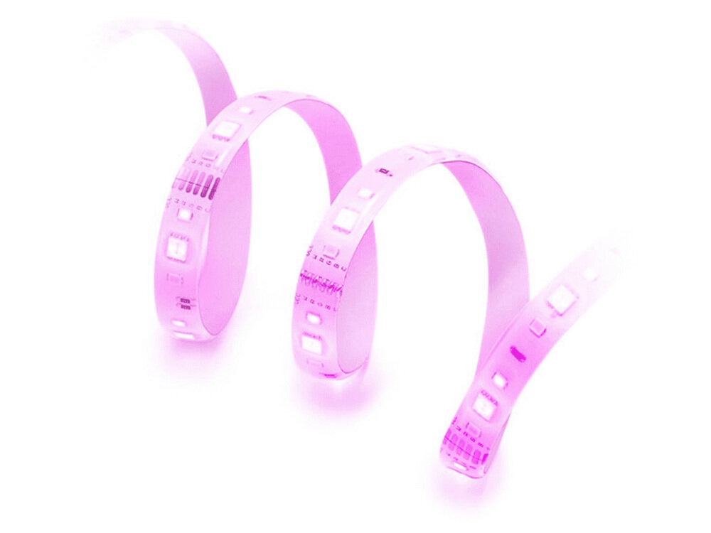 Taśma LED WIZ 9290025248 2 m ustaw harmonogram włączania i wyłączania dostęp zdalny z dowolnego miejsca łatwo podłączyć żarówki i paski WIZ do istniejącej sieci Wi-Fi