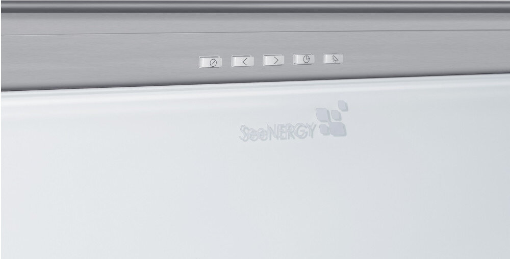 Okap SEENERGY Iris Incasso Vetro 56 WH wygoda funkcjonalność