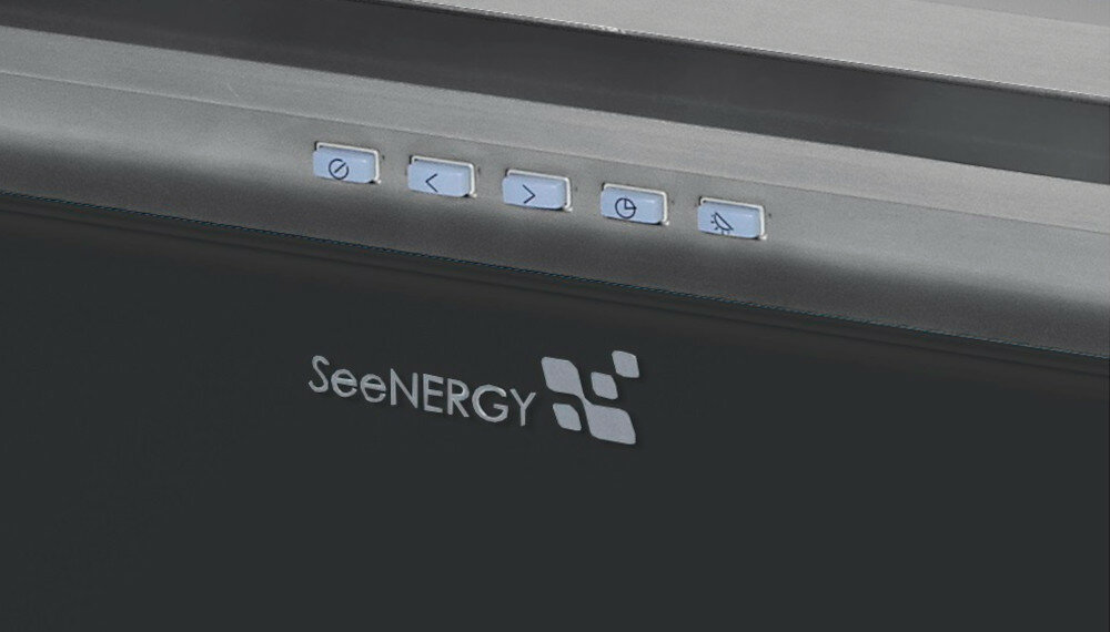 Okap SEENERGY Iris Incasso Vetro 56 BL wygoda funkcjonalność