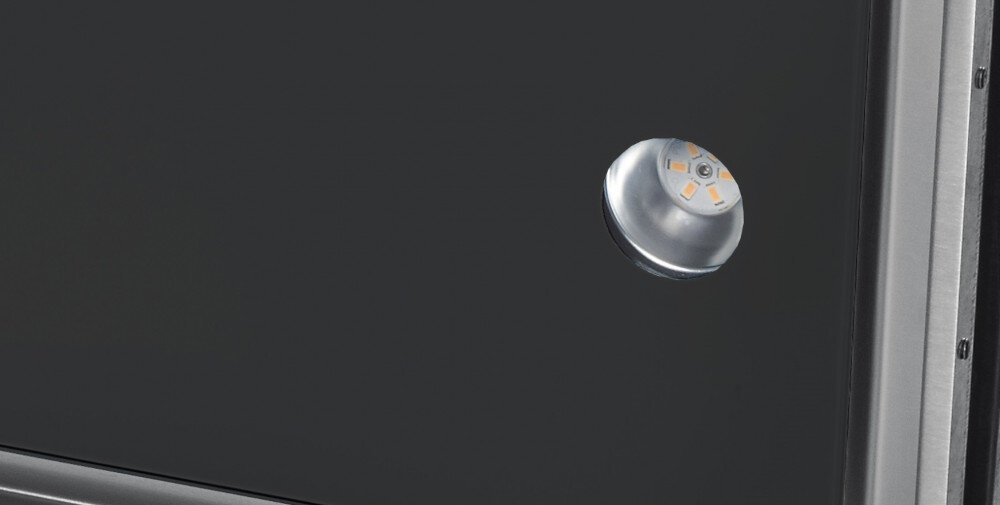 Okap SEENERGY Iris Incasso Vetro 76 Biały wygoda funkcjonalność