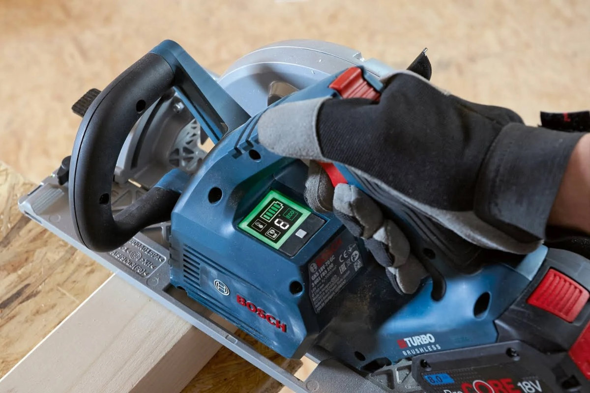 Pilarka tarczowa BOSCH Professional GKS 18V-68 GC bezszczotkowy BITURBO bezawaryjność