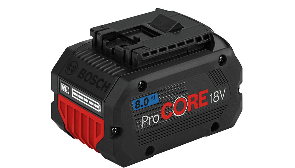 Szlifierka kątowa BOSCH Professional GWX 18V-15 SC 06019H6501 akumulator Li-Ion 18 V pojemnosc 8,0 Ah technologia Bosch ProCORE odpowiednik sieciowy do 1500 W ladowarka