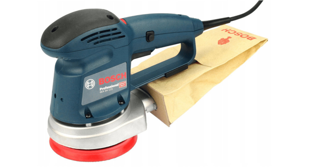 SZLIFIERKA MIMOŚRODOWA BOSCH GEX 34-125 do materialow o roznych wlasciowosciach