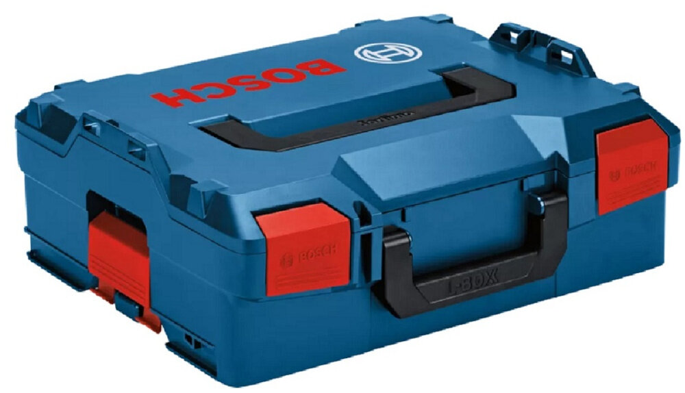 Klucz udarowy BOSCH Professional GDS 18V-1050 H 06019J8502 walizka wypełniona narzędzami wysokiej klasy elektronarzędzie walizka transportowa L-BOXX 136 odpowiednio zabezpieczy sprzęt z twardego i wytrzymałego tworzywa sztucznego wysoka odporność na uderzenia