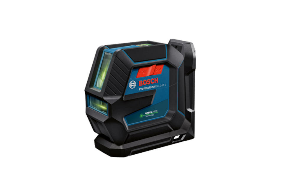 Laser liniowy BOSCH Professional GLL 2-15 G latwosc pracy