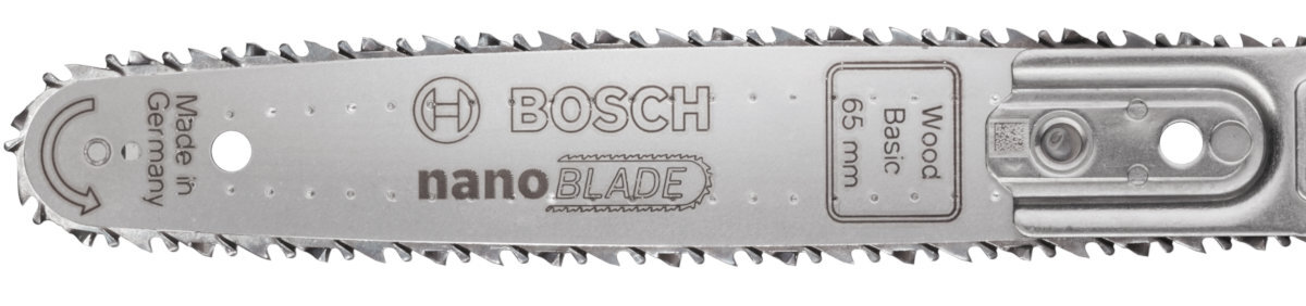 BRZESZCZOT BOSCH NANOBLADE WOOD łańcuch obrotowy ruch powierzchnia drewno miękkie twarde