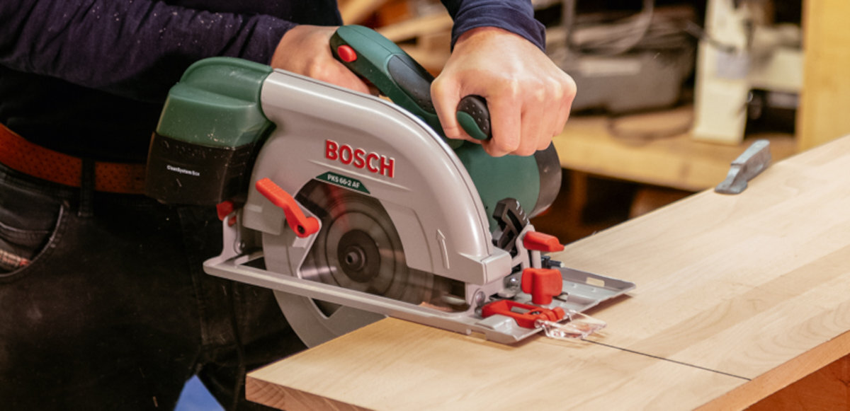 Pilarka tarczowa BOSCH PKS 66-2 AF cięcie prezycja komfort użytkowanie softgrip