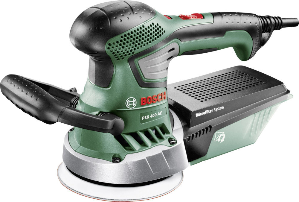 SZLIFIERKA MIMOŚRODOWA BOSCH PEX 400 AE 06033A4000 rozne mozliwosci narzedzia