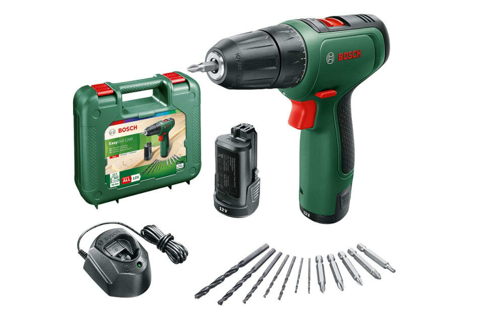 BOSCH EasyDrill 1200 06039D3007 zestaw instrukcja gwarancja