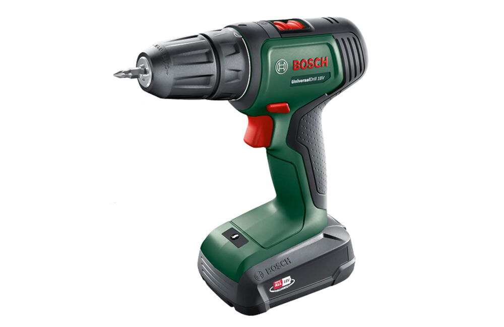 BOSCH UniversalDrill 18V 06039D4003 wiertarka wkrętarka wydajność lekkość urządzenie funkcjonalność moc