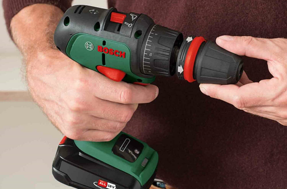BOSCH AdvancedImpact 06039B510B wymienny uchwyt 3 tryby pracy system quicksnap uchwyty