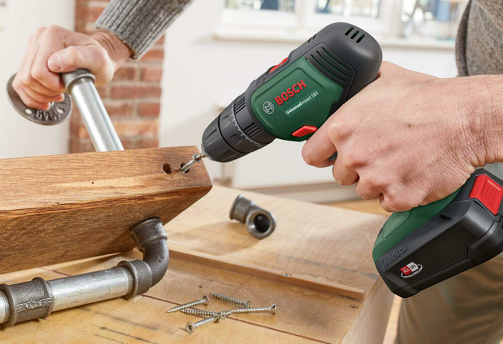 BOSCH 06039D4101 wiercenie wkręcanie drewno metal kamień twarde materiały trzonek uchwyt wiertarski