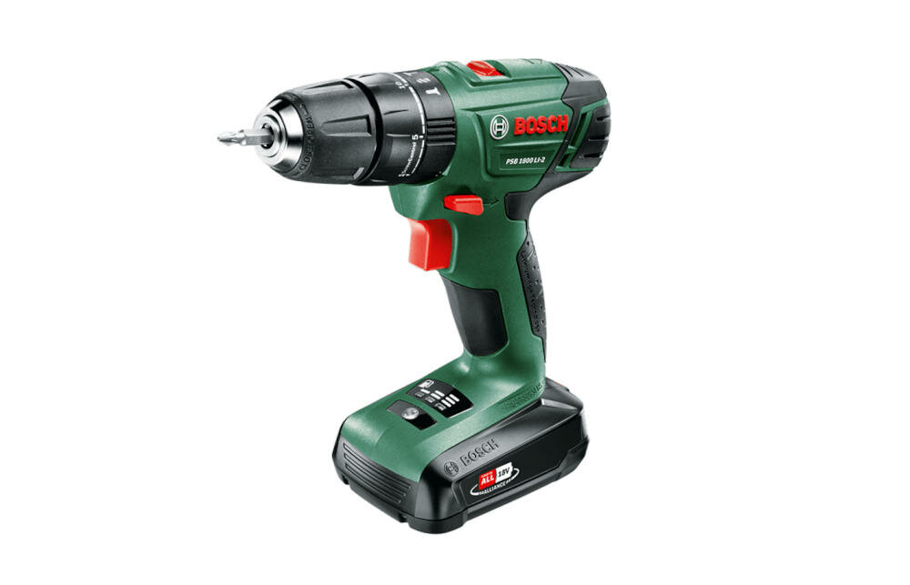 BOSCH PSR 1800 LI-2 poręczne komfortowe urządzenie idealne parametry solidne wykonanie niezawodność