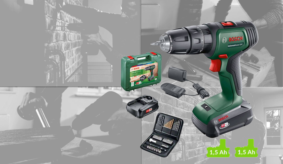 Wiertarko-wkrętarka BOSCH UniversalImpact 18V